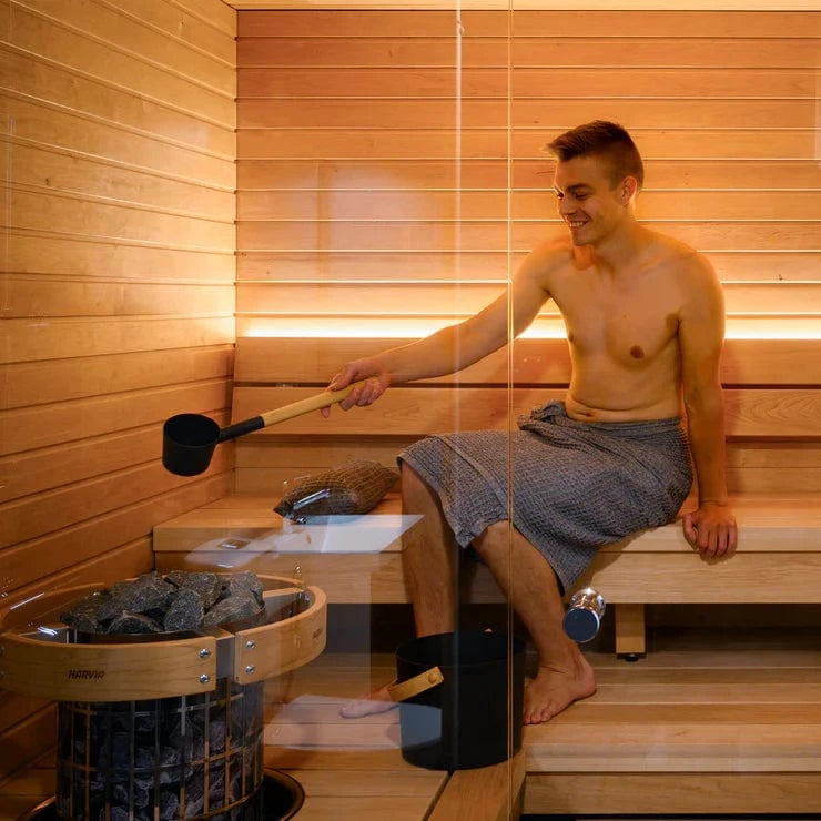 Harvia Sauna Heater Xenio CX45 + WiFi Control Package Harvia Cilindro PC90E Sauna Heater Package