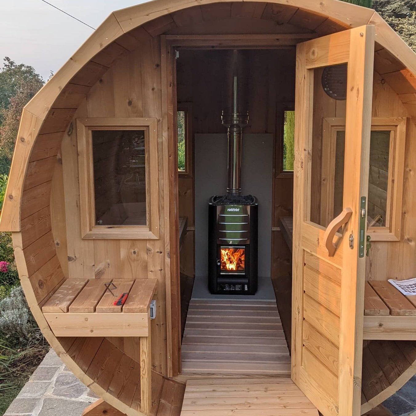 Harvia Sauna Stove Harvia M3 Series 16.5kW Wood Sauna Stove WKM3