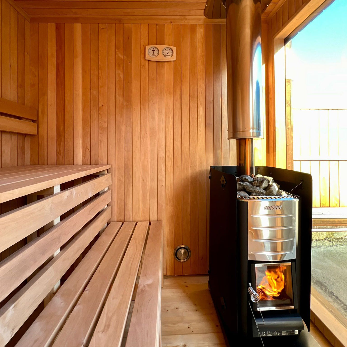 Harvia Sauna Stove Harvia M3 Series 16.5kW Wood Sauna Stove WKM3