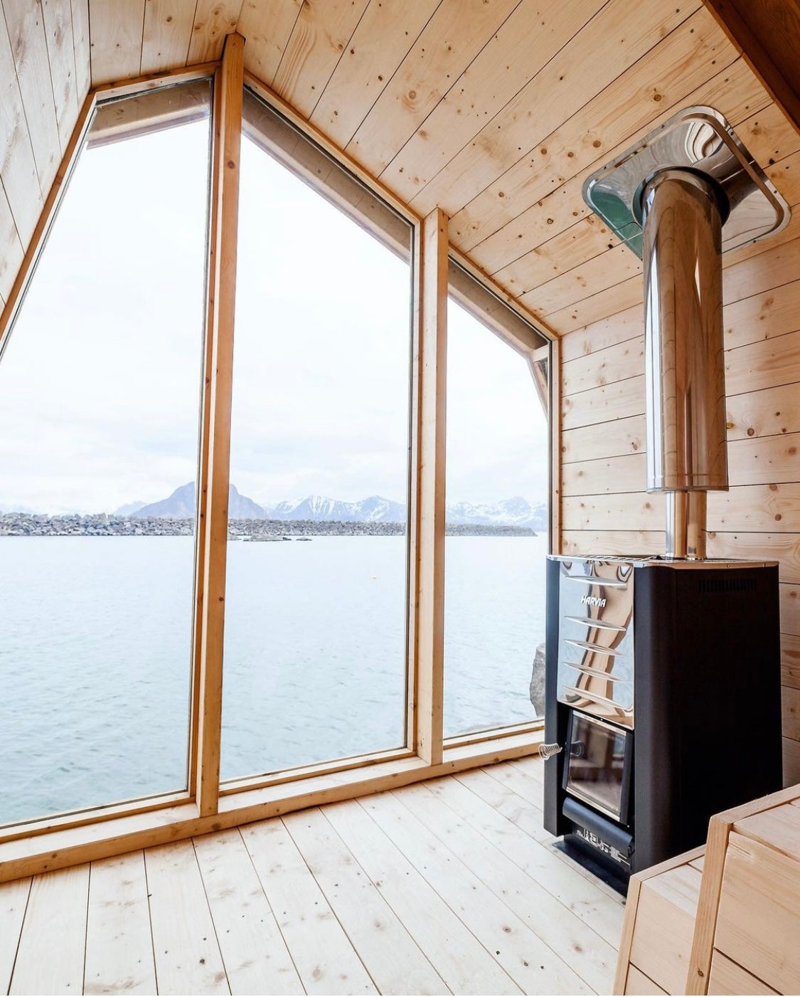 Harvia Sauna Stove Harvia Pro 20 WK200 Wood-Burning Sauna Stove