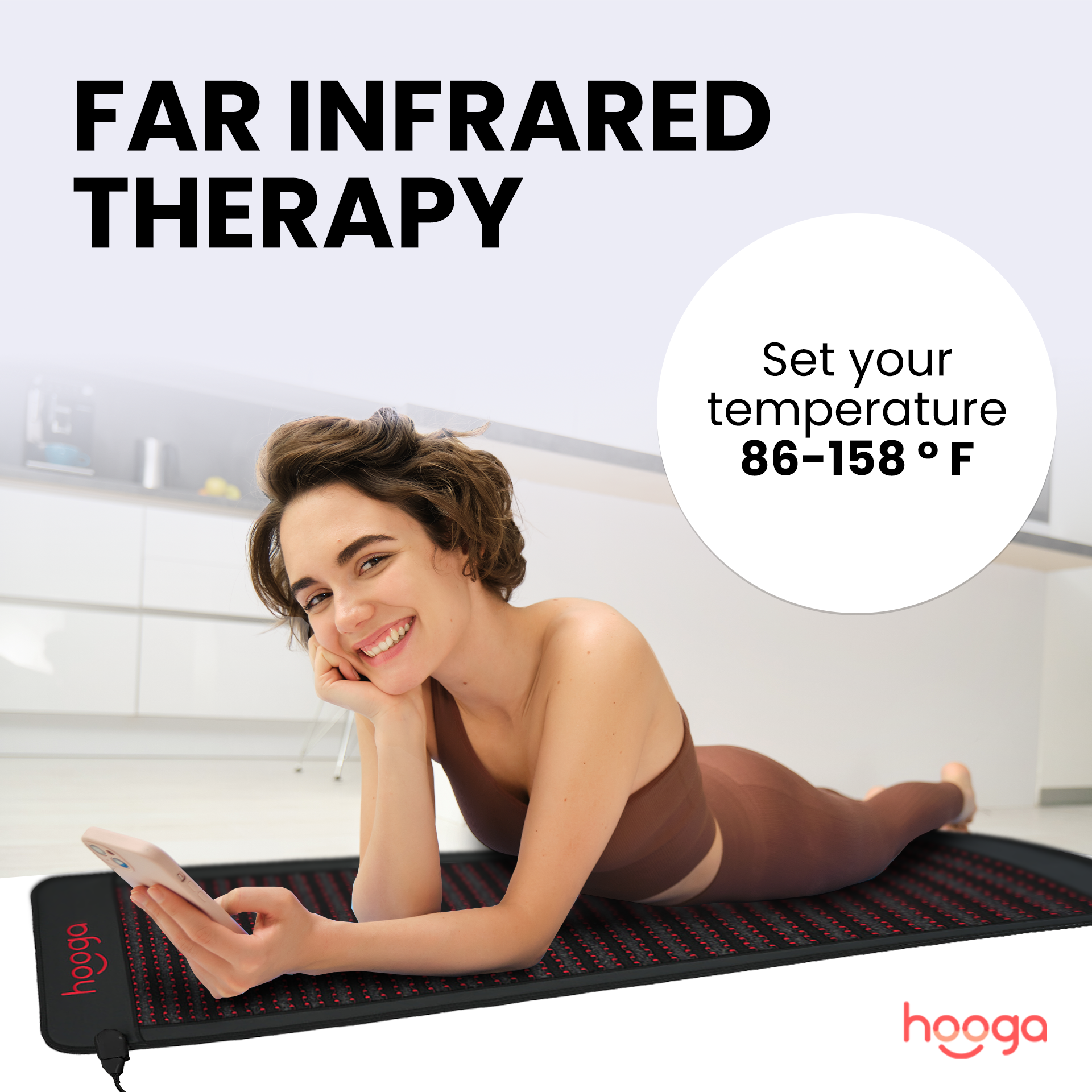 Hooga Hooga 73" x 29" Full Body Infrared PEMF Mat