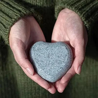 Hukka Hukka Lempi Sauna Massage Stones, Hearts, 2 Pcs
