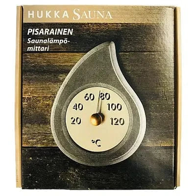 Hukka Hukka Pisarainen Sauna Thermometer, Droplet