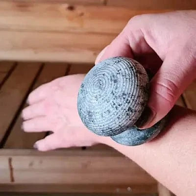 Hukka Hukka SaunaJoy Sauna Massage Stone, Handle