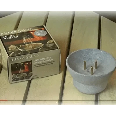 Hukka Hukka Saunamaestro Sauna Fountain and Essence Diffuser, 3 Pillars, Large