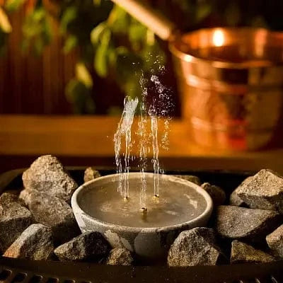 Hukka Hukka Saunamaestro Sauna Fountain and Essence Diffuser, 3 Pillars, Large