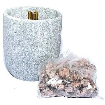 Hukka Hukka Saunatroikka Sauna Fountain and Essence Diffuser, 3 Pillars, Medium