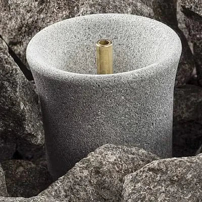 Hukka Hukka Sisukas Sauna Fountain and Essence Diffuser, Single Pillar, Small