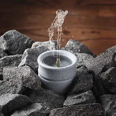 Hukka Hukka Solina Sauna Fountain and Essence Diffuser, Single Pillar