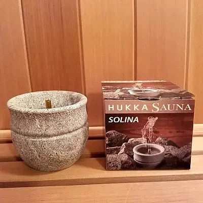 Hukka Hukka Solina Sauna Fountain and Essence Diffuser, Single Pillar