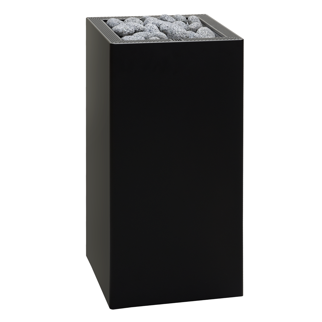 HUUM Sauna Heater Black (with Black Inlay) / Stainless Steel HUUM Core 9kW 240V Electric Sauna Heater