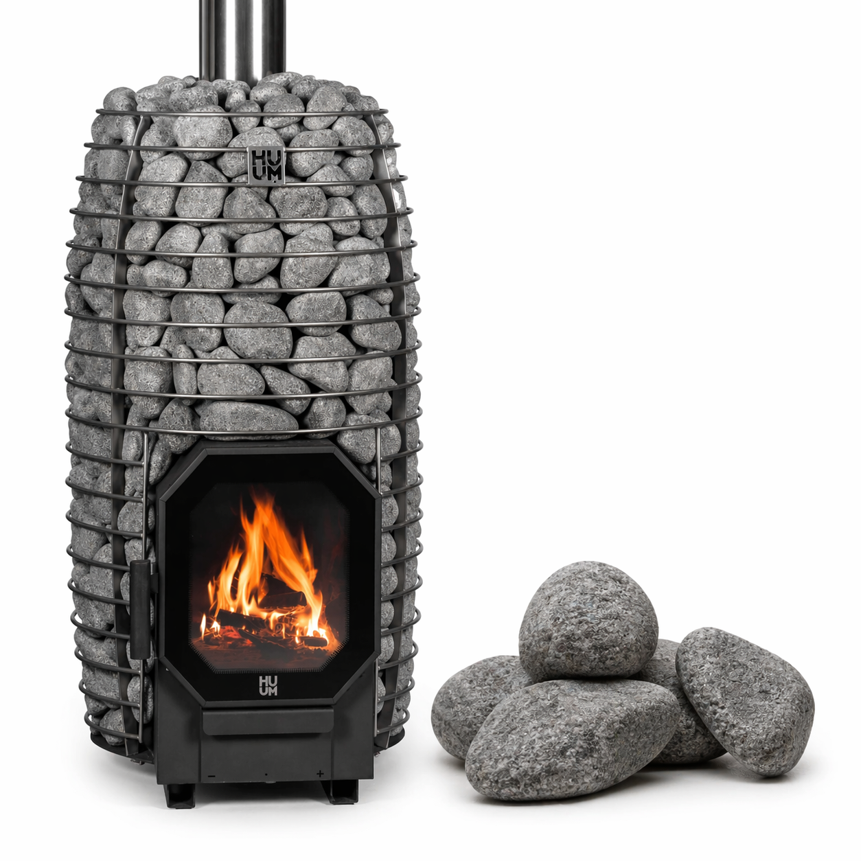 HUUM Sauna Stove HUUM HIVE Flow Wood Burning Sauna Stove Package