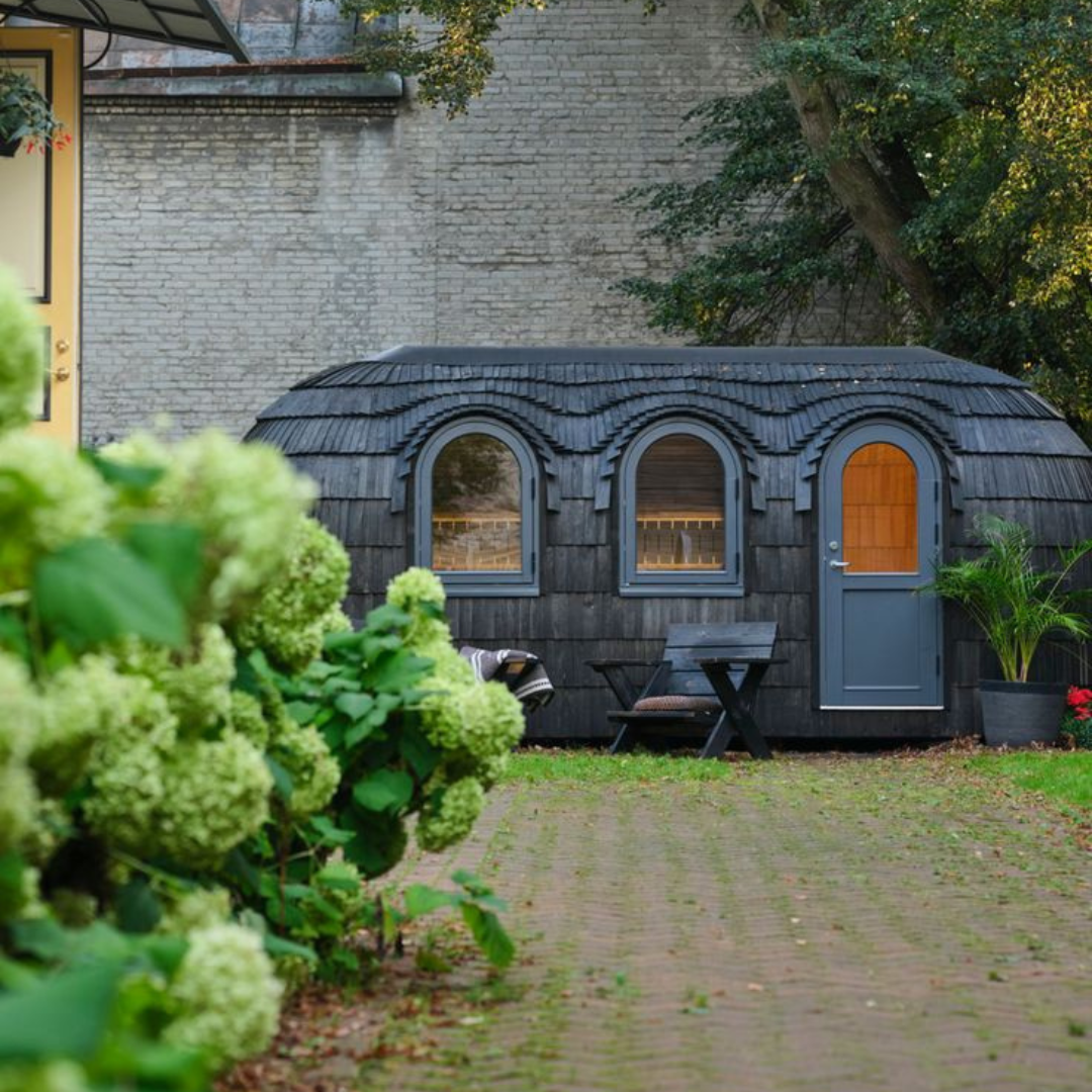 Iglucraft Sauna Iglucraft Triple Iglusauna Pre-Assembled Three-Room 4-6 Person Luxury Outdoor Sauna Cabin