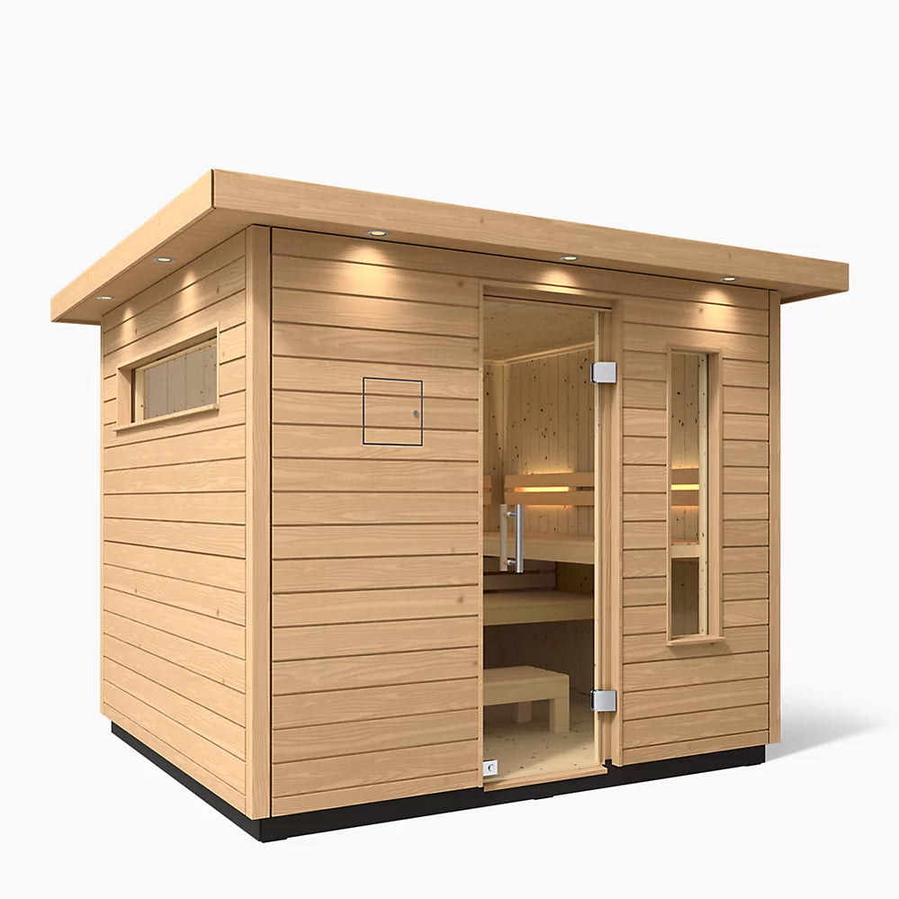 Kohler Sauna Up to 6 People / W/ Installation Kohler C2 Outdoor Sauna Kit – Douglas Fir