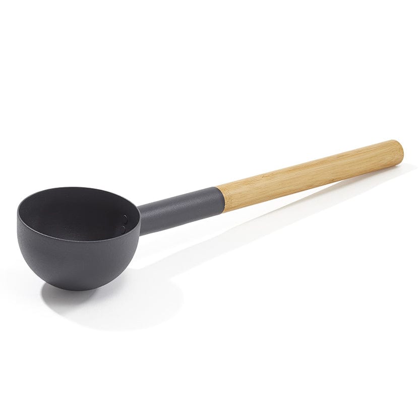 Kolo Black Kolo Sauna Ladle, Aluminum/Bamboo