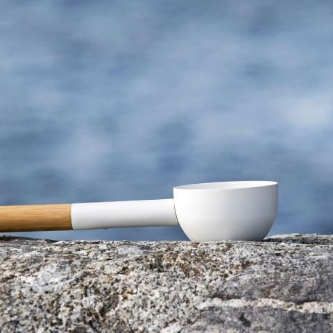 Kolo Kolo Sauna Ladle, Aluminum/Bamboo