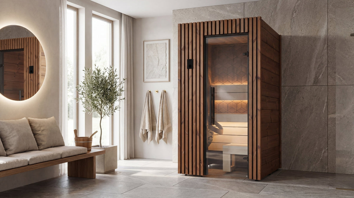 Leil Saunas Sauna Leil Como 1-120 1 Person Indoor Sauna Kit