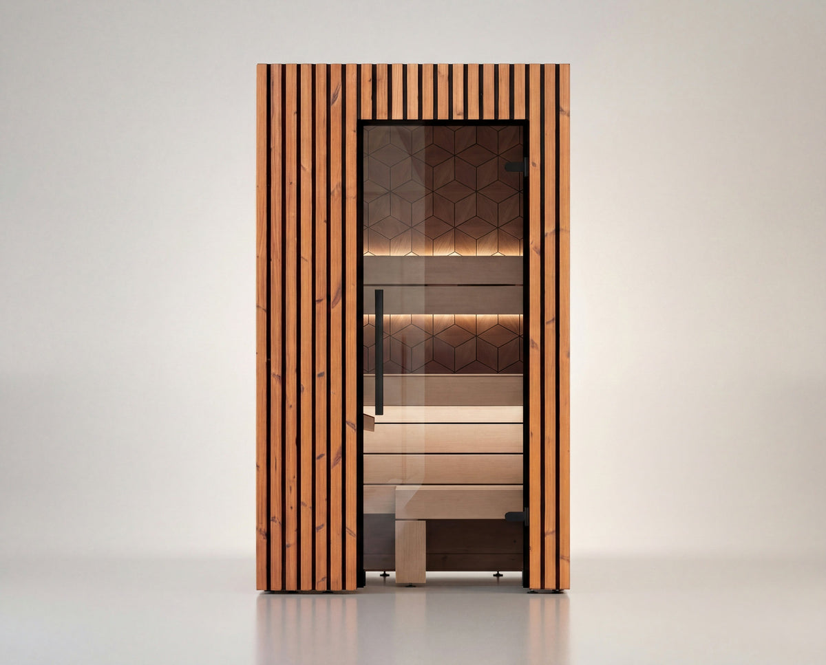 Leil Saunas Sauna Leil Como 1-120 1 Person Indoor Sauna Kit