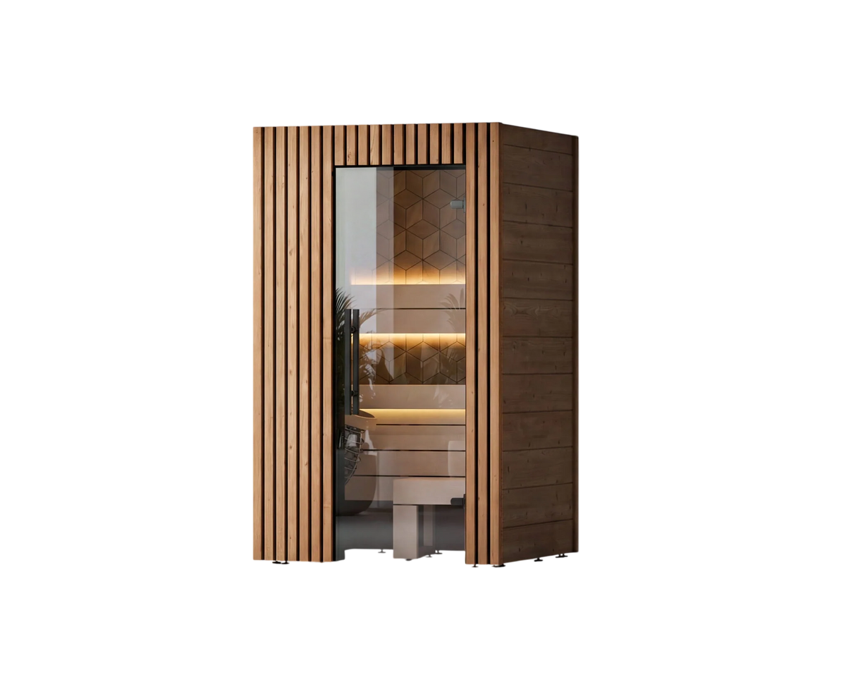 Leil Saunas Sauna Leil Como 1-120 1 Person Indoor Sauna Kit