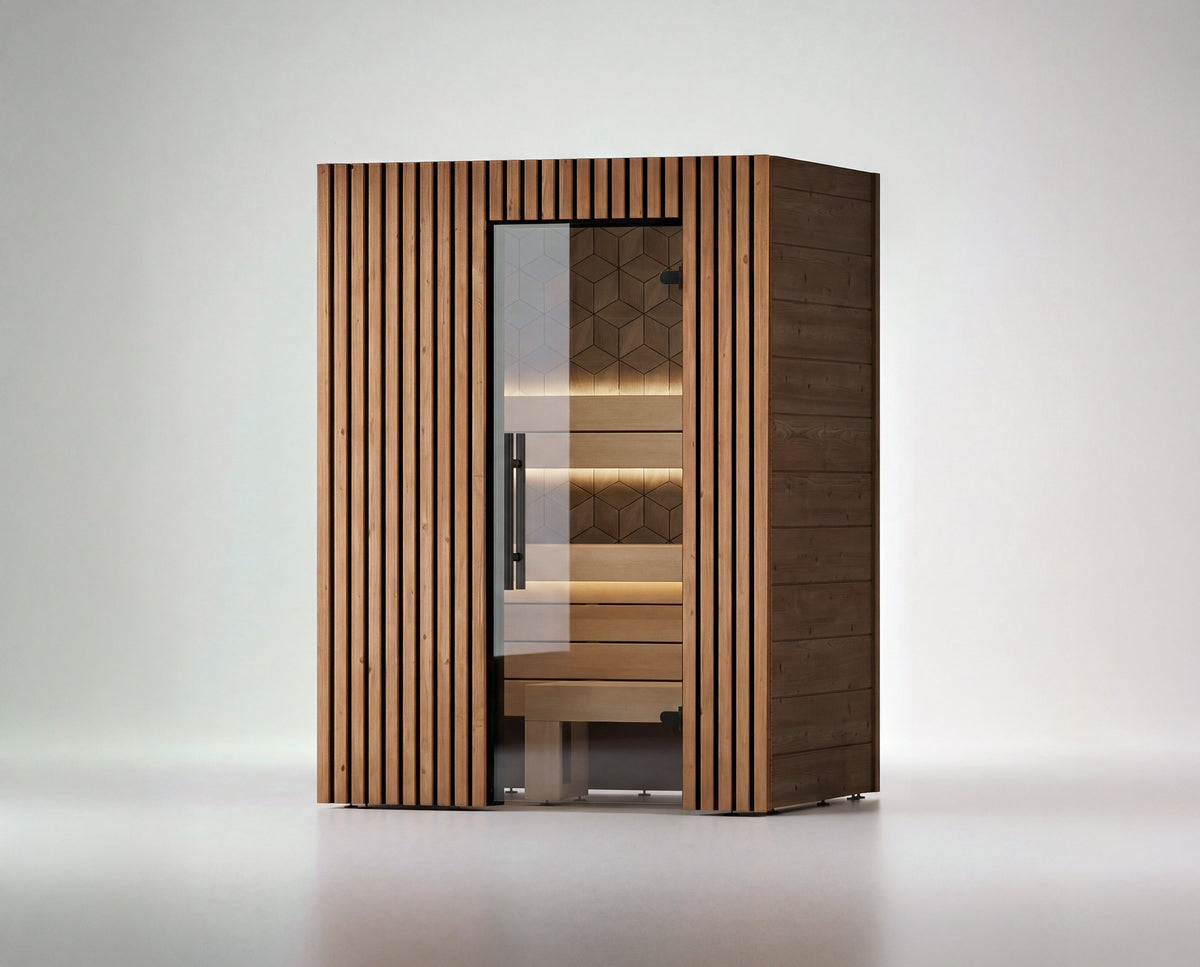 Leil Saunas Sauna Leil Como 2-150 2 Person Indoor Sauna Kit