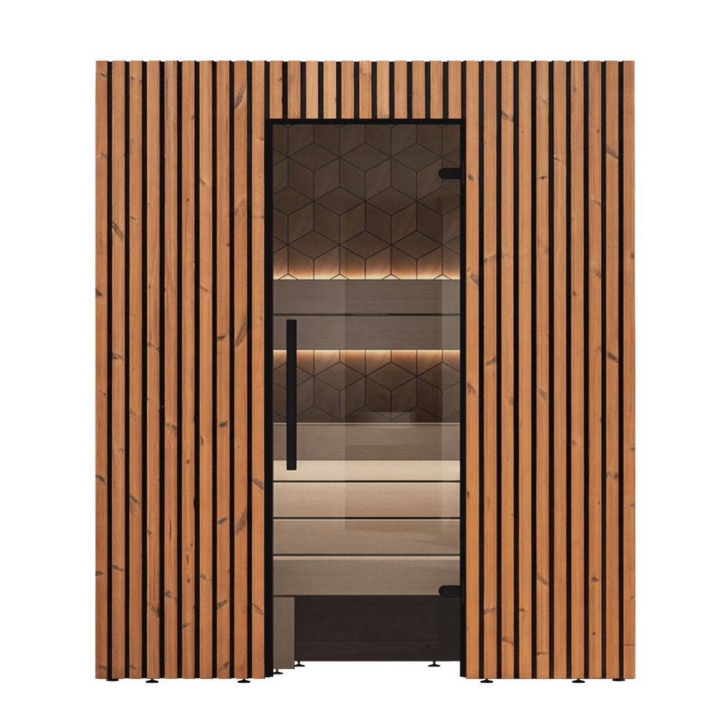 Leil Saunas Sauna Leil Como 3-180 3 Person Indoor Sauna Kit