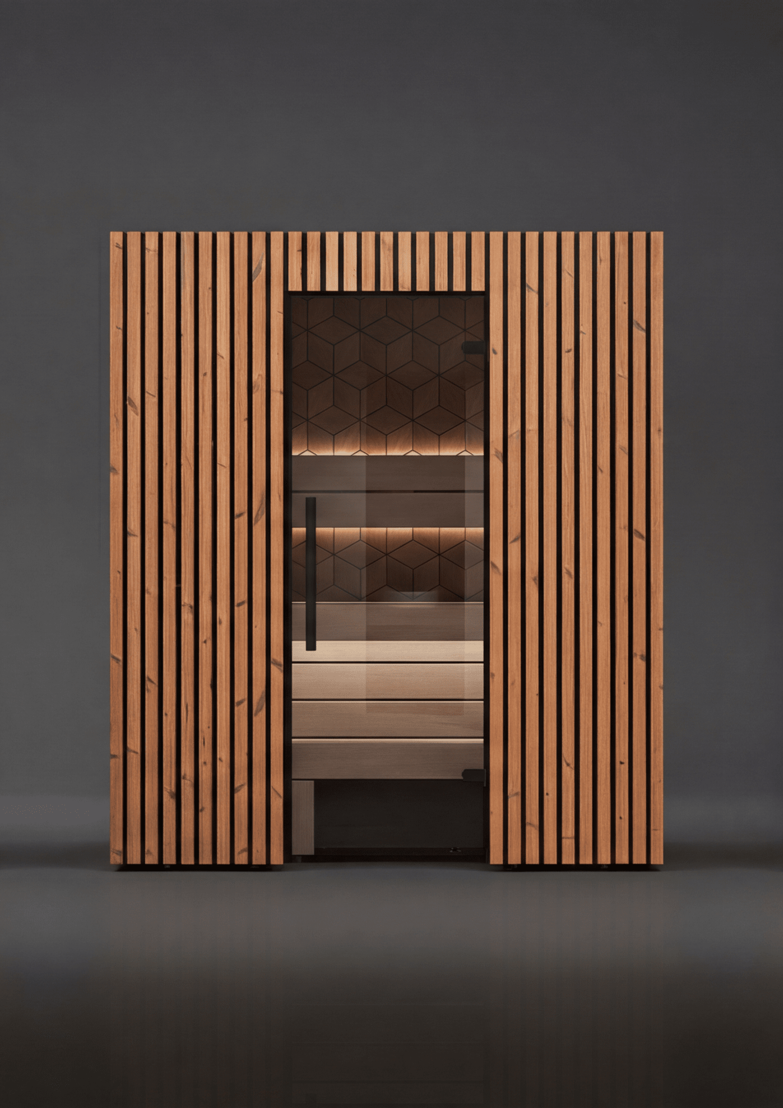 Leil Saunas Sauna Leil Como 3-180 3 Person Indoor Sauna Kit