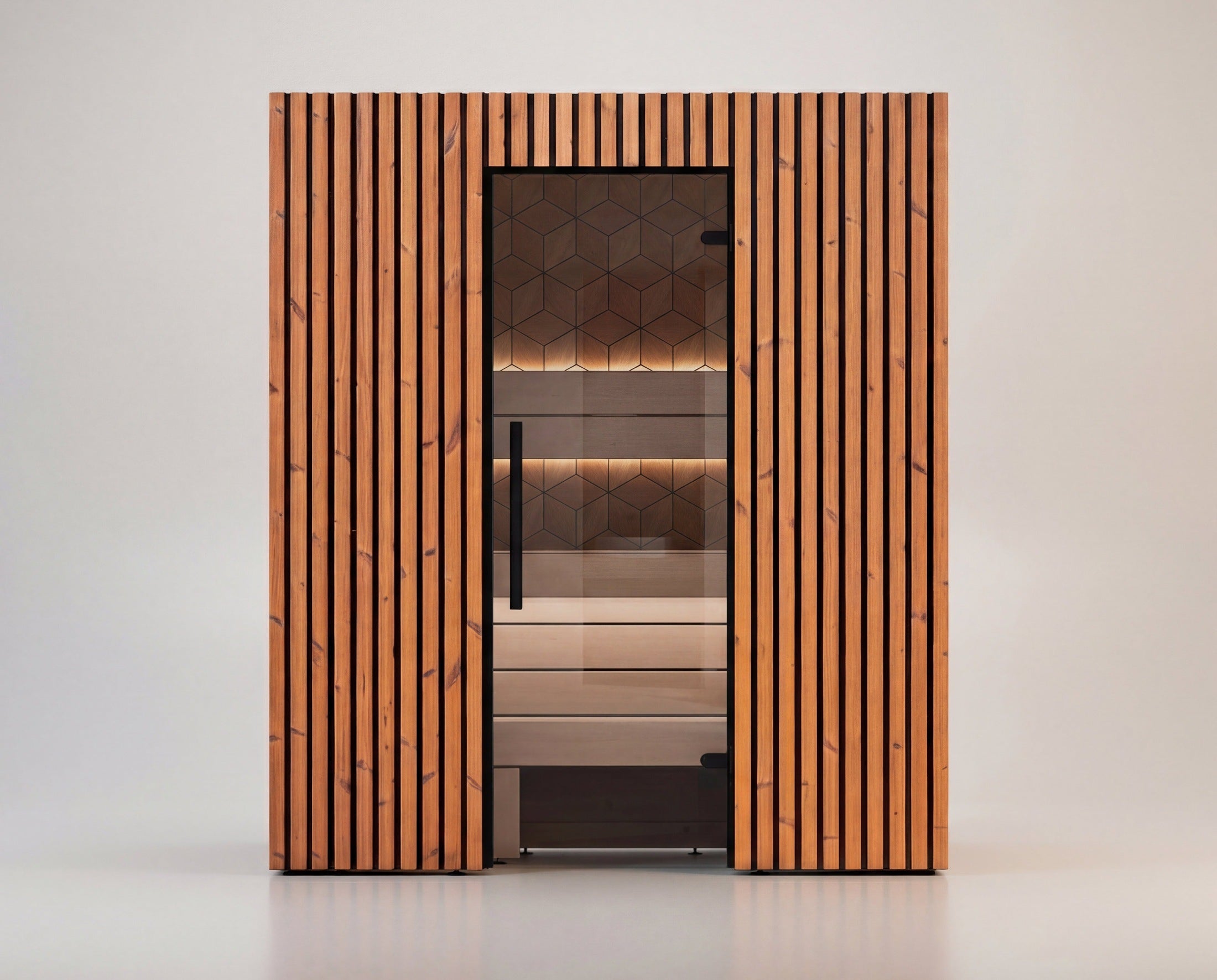 Leil Saunas Sauna Leil Como 3-180 3 Person Indoor Sauna Kit