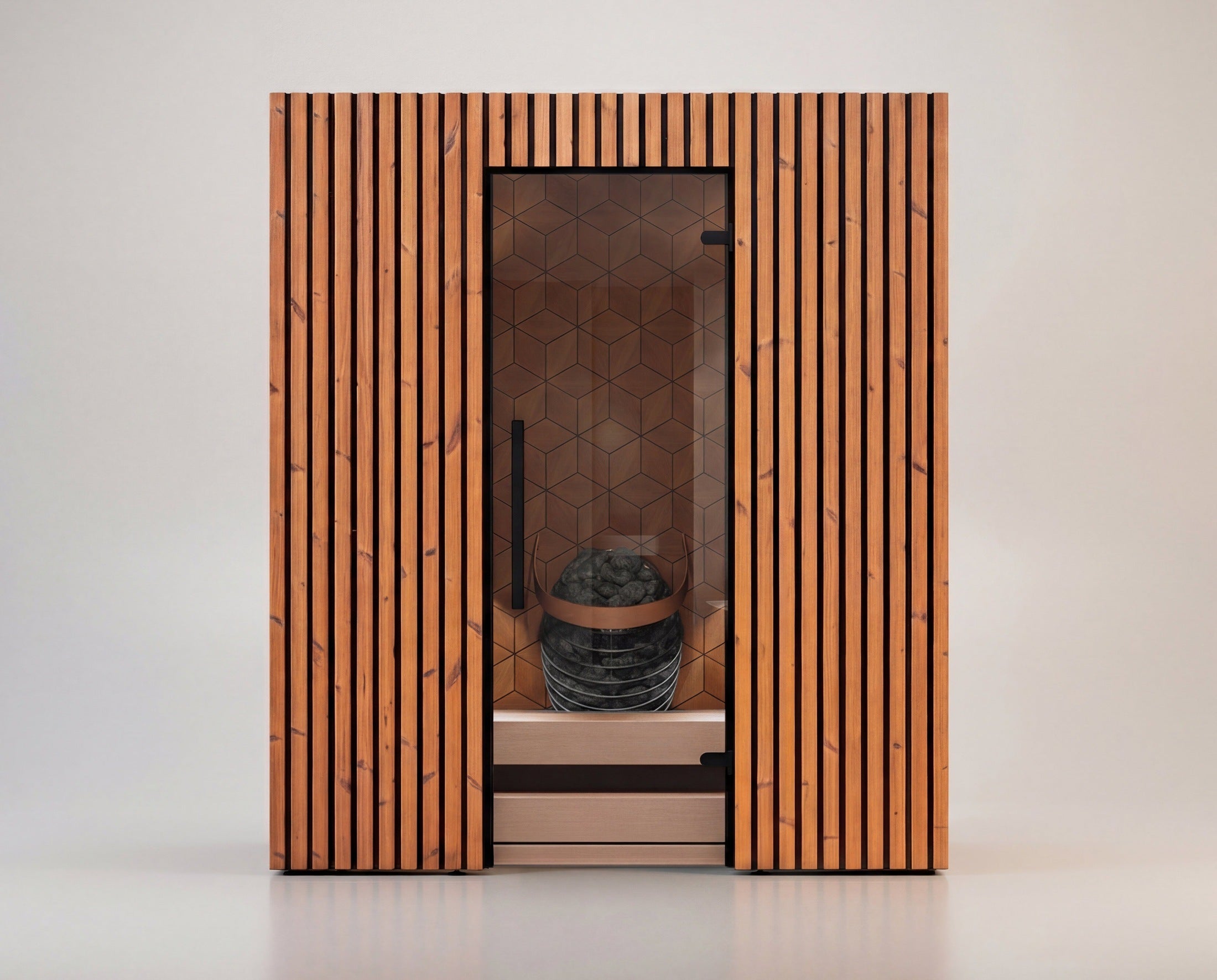 Leil Saunas Sauna Leil Como 4-180 4 Person Indoor Sauna Kit