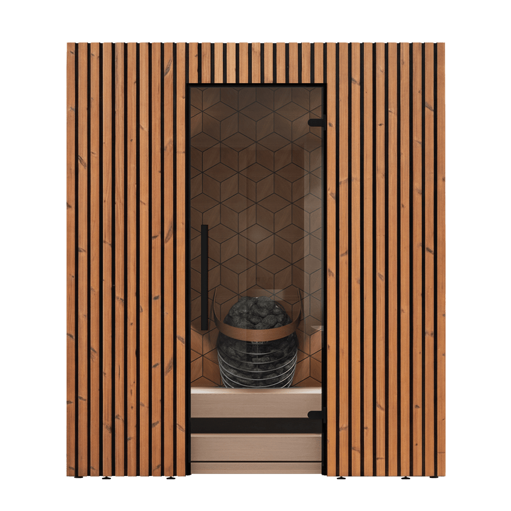 Leil Saunas Sauna Leil Como 4-180 4 Person Indoor Sauna Kit