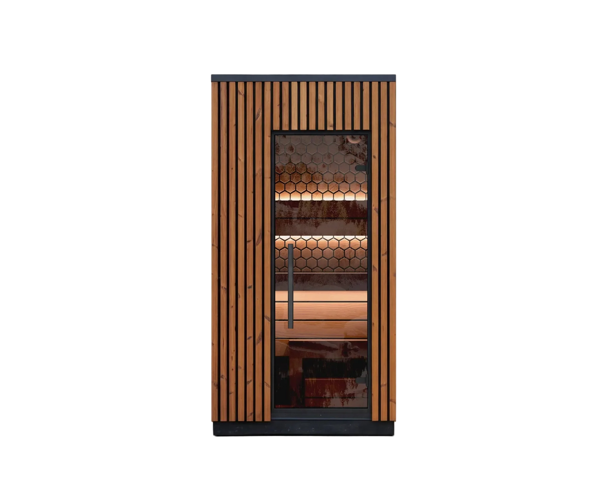 Leil Saunas Sauna Leil Viva 120 1 Person Outdoor Sauna Kit
