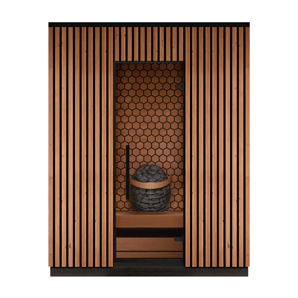 Leil Saunas Sauna Leil Viva 180 4 Person Outdoor Sauna Kit