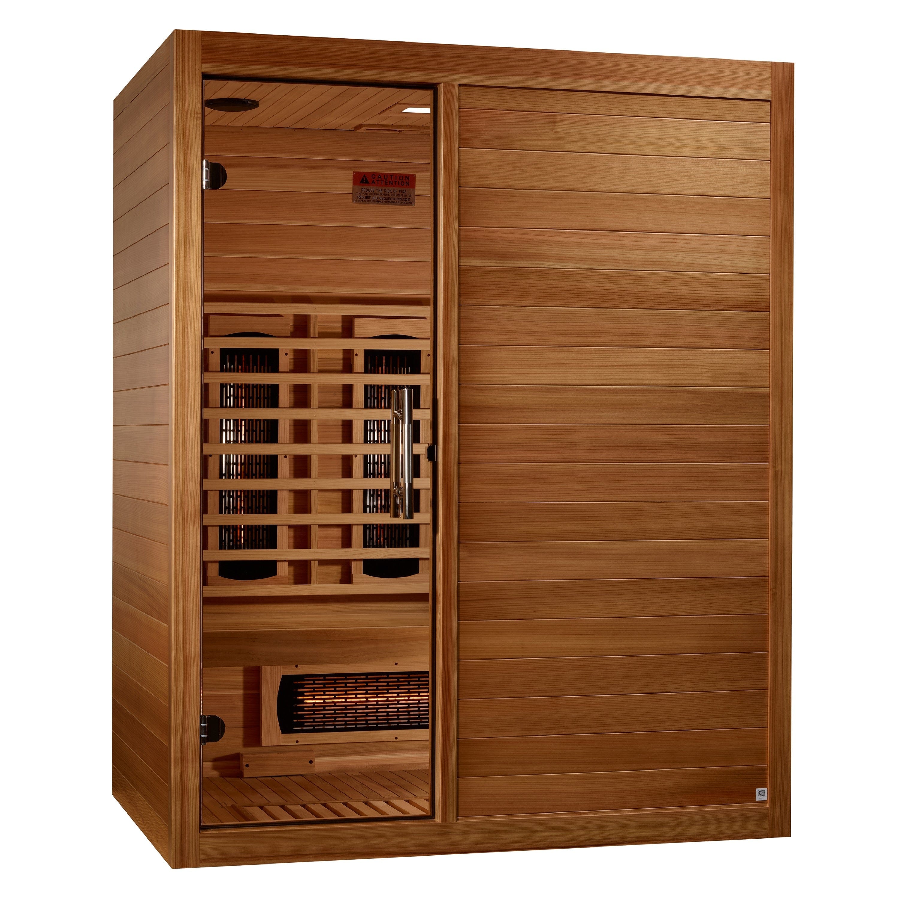 Maxxus Saunas Maxxus S-Line Spectrum Infrared Sauna - Pacific Cedar MX-S306-01