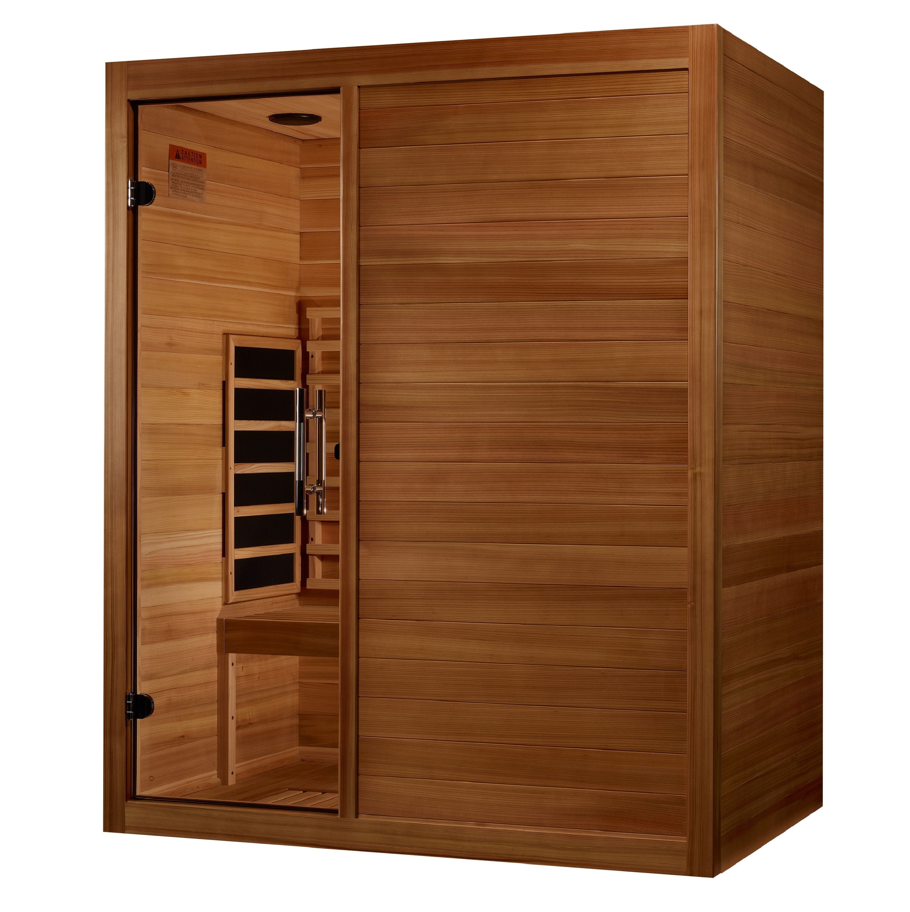 Maxxus Saunas Maxxus S-Line Spectrum Infrared Sauna - Pacific Cedar MX-S306-01