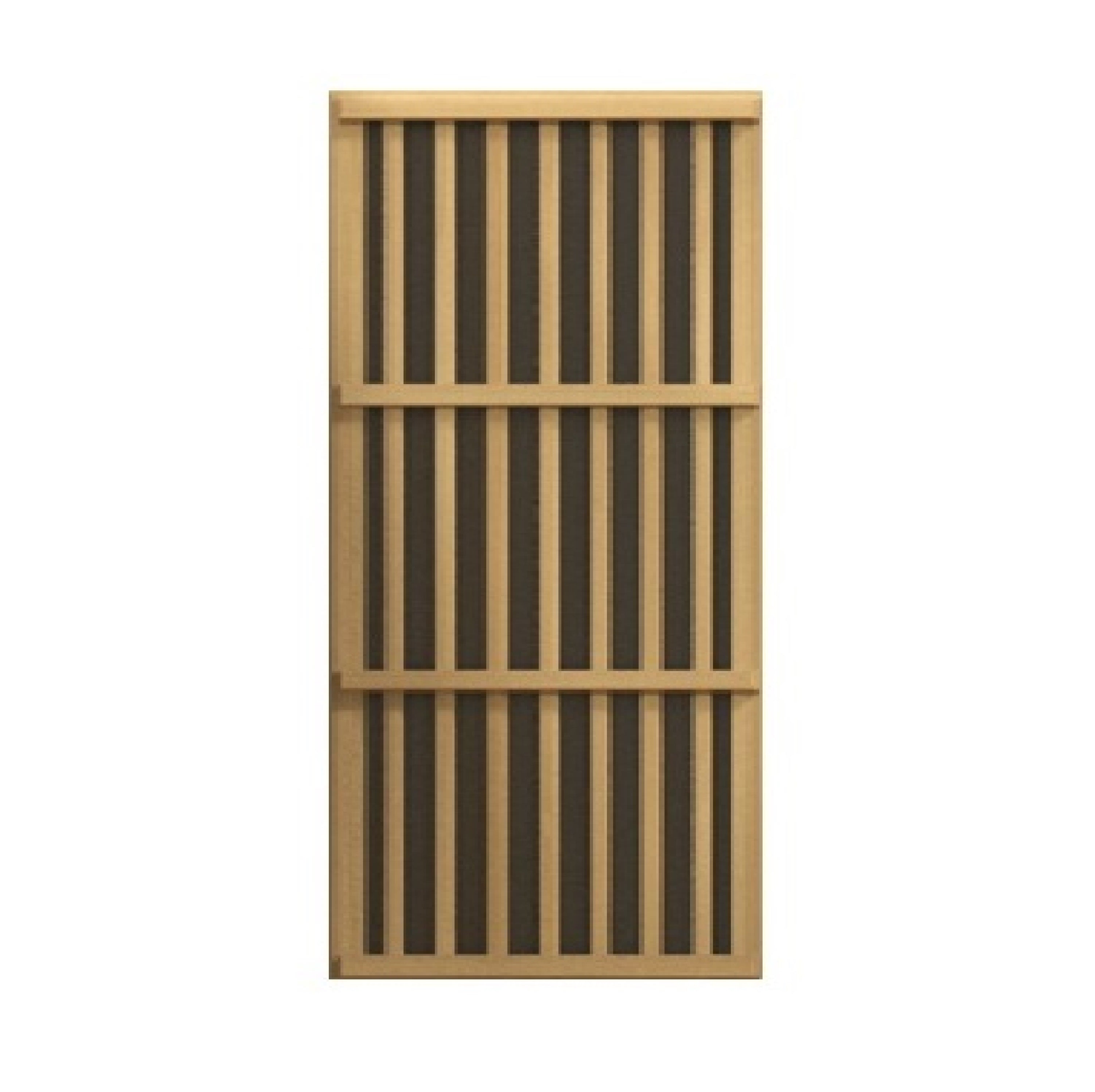 Maxxus Saunas Sauna Maxxus 3-Person Low EMF FAR Infrared Sauna Canadian Hemlock MX-K356-01