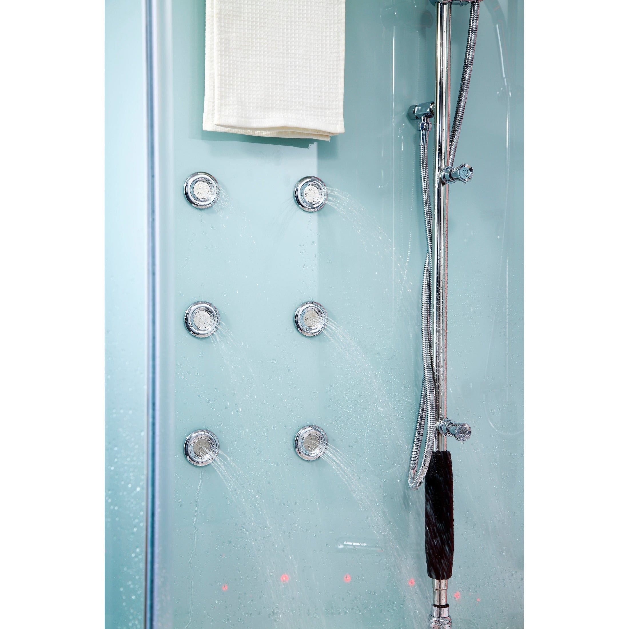 Maya Bath Steam Shower Maya Bath Platinum Comfort Walk-In Steam Shower