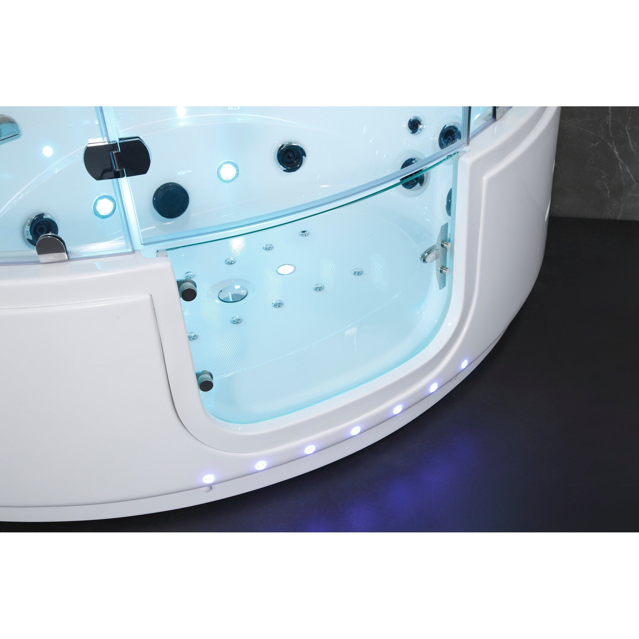 Maya Bath Steam Shower Maya Bath Platinum Comfort Walk-In Steam Shower