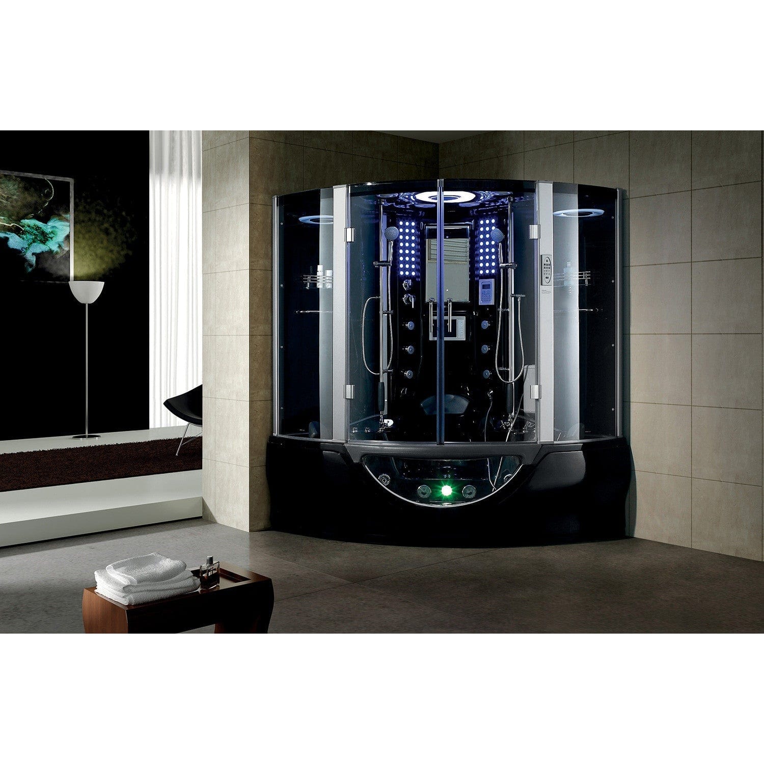 Maya Bath Steam Shower Maya Bath Valencia 2-Person Steam Shower