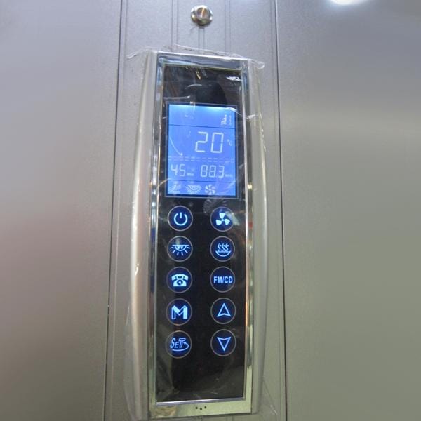 Mesa Mesa WS-500L Walk-In Steam Shower with Frosted Glass (47"L X 35"W X 85"H)
