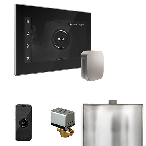 Mr. Steam Black Fascia / Brushed Nickel Mr. Steam XButler Control Package