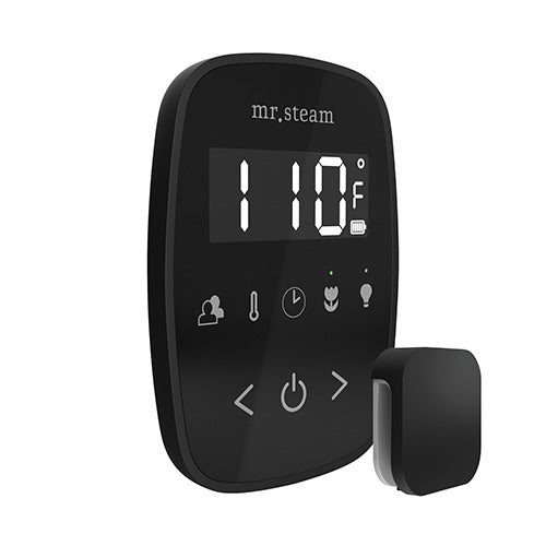 Mr. Steam Black Fascia / Matte Black Mr.Steam TempoFlex Steam Shower Control
