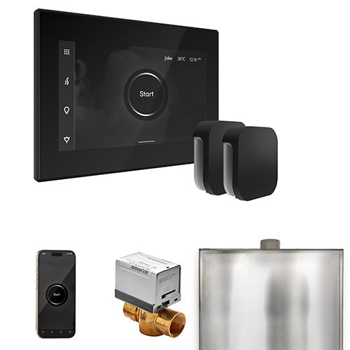 Mr. Steam Black Fascia / Matte Black Mr. Steam XButler Max Control Package
