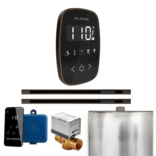 Mr. Steam Black Fascia / Oil Rubbed Bronze Mr.Steam ButlerFlex Max Linear Steam Shower Control Package
