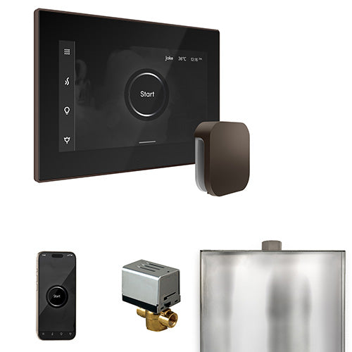 Mr. Steam Black Fascia / Oil Rubbed Bronze Mr. Steam XButler Control Package