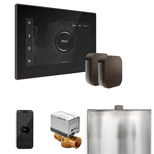 Mr. Steam Black Fascia / Oil Rubbed Bronze Mr. Steam XButler Max Control Package