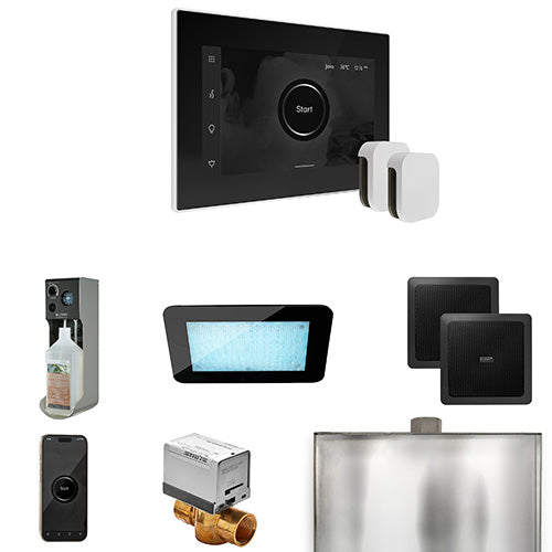 Mr. Steam Black Fascia / White Mr. Steam XDream Max Control Package