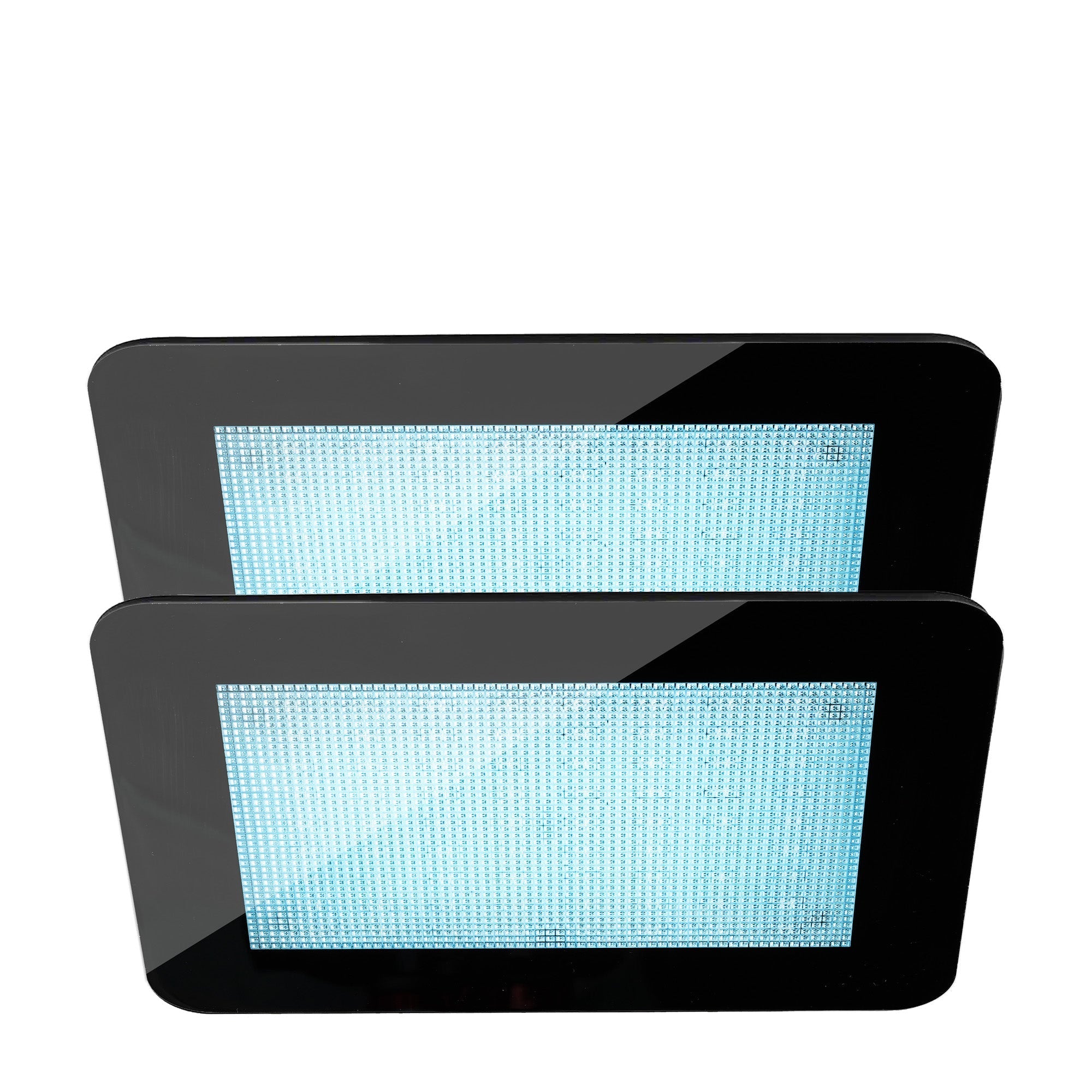 Mr. Steam Black / Set of 2 | CHROMAXDUO Mr. Steam ChromaSteamX In-shower Light