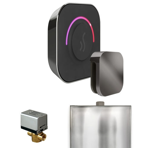 Mr. Steam Brilliant Black Mr.Steam ButlerTouch Steam Shower Control Package