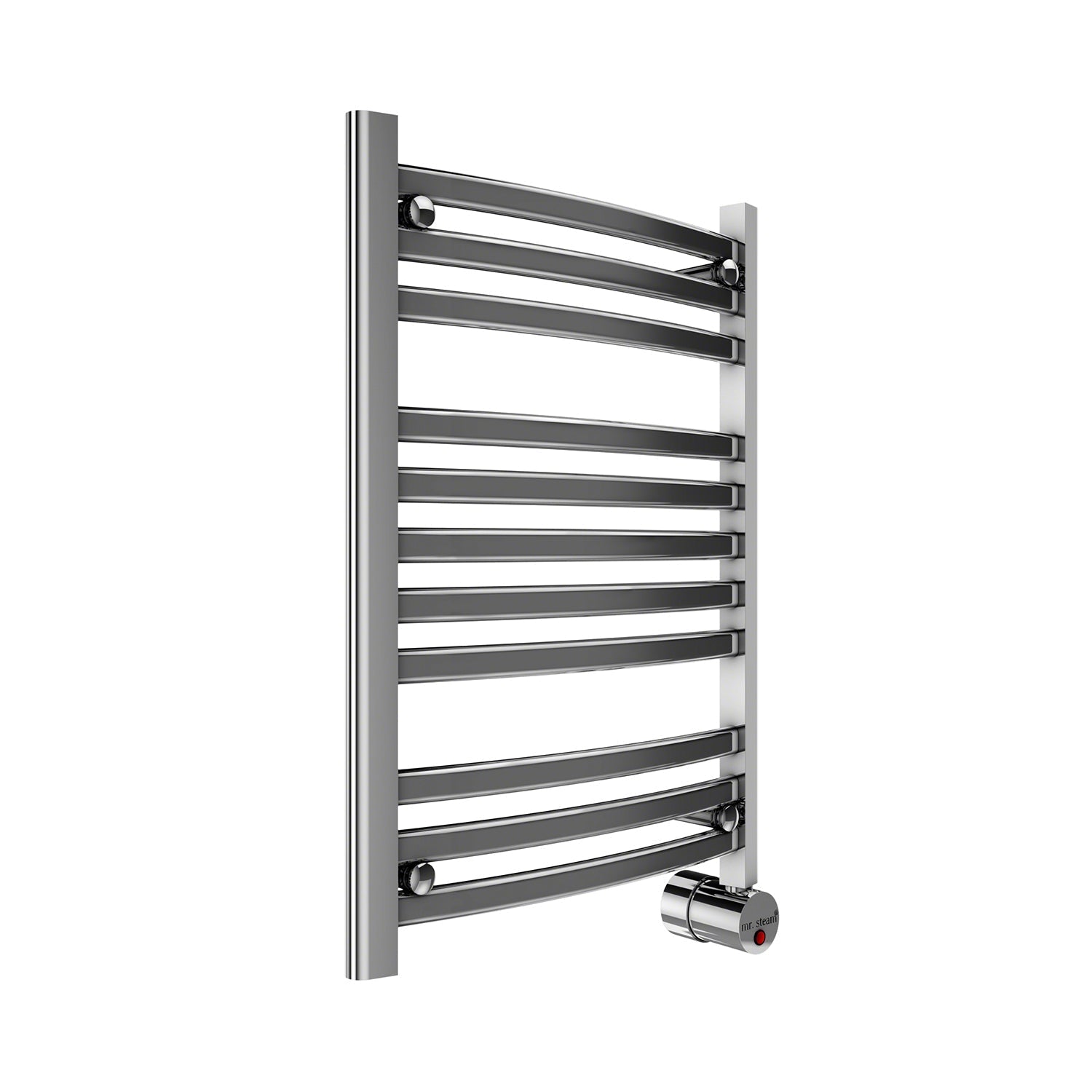 Mr. Steam Broadway / W228T / Polished Chrome Mr. Steam Electric Towel Warmer with Digital Timer