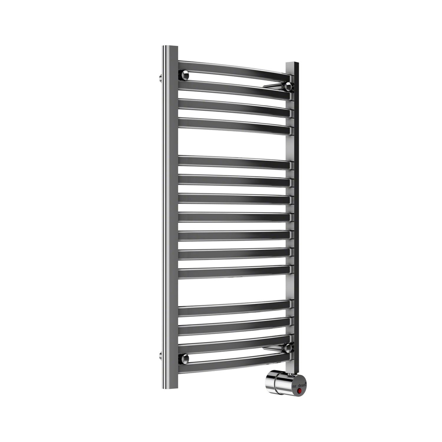 Mr. Steam Broadway / W236T / Polished Chrome Mr. Steam Electric Towel Warmer with Digital Timer