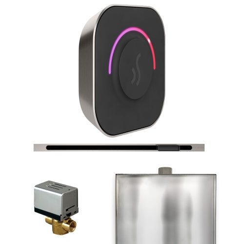 Mr. Steam Brushed Nickel Mr.Steam ButlerTouch Linear Steam Shower Control Package
